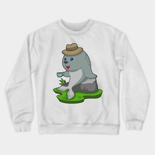 Seal Coffee Cup Crewneck Sweatshirt